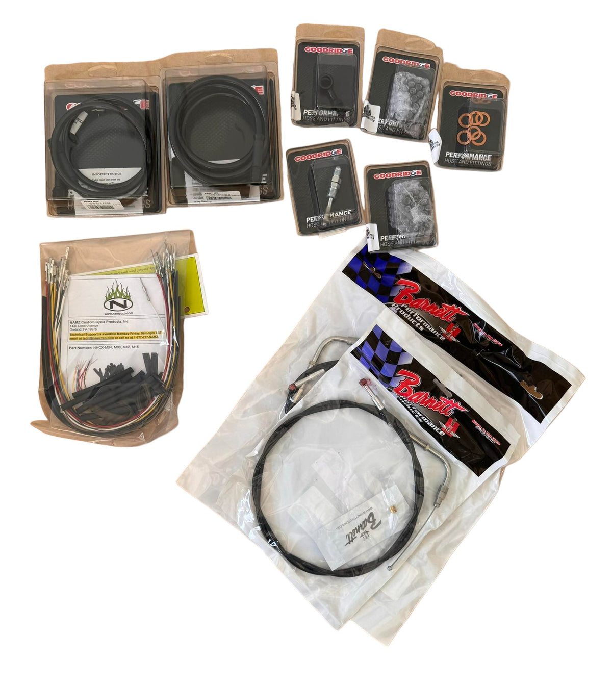 Cable & Hose Extension Kits Vrod – Worldclass Fabrication