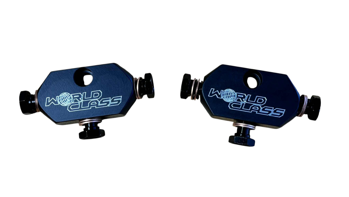 Brake Tee Adaptor Kit Black Replacement for Goodridge gr-pmchd-024zbk