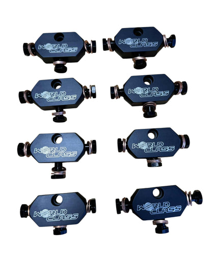 Brake Tee Adaptor Kit Black Replacement for Goodridge gr-pmchd-024zbk